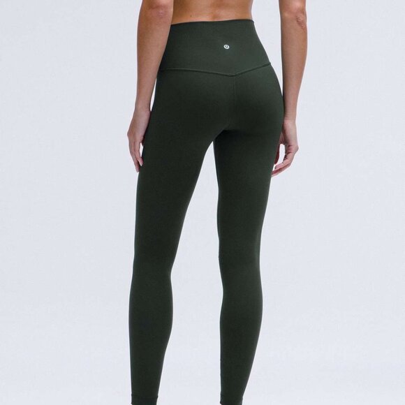 Lululemon 28" Align High Rise Leggings - Legacy Green, Size 8 - Picture 1 of 2